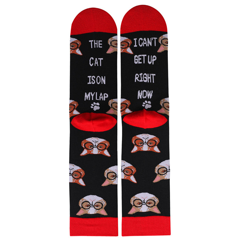 Socken Mit Vintage-Tiermuster