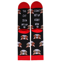 Socken Mit Vintage-Tiermuster