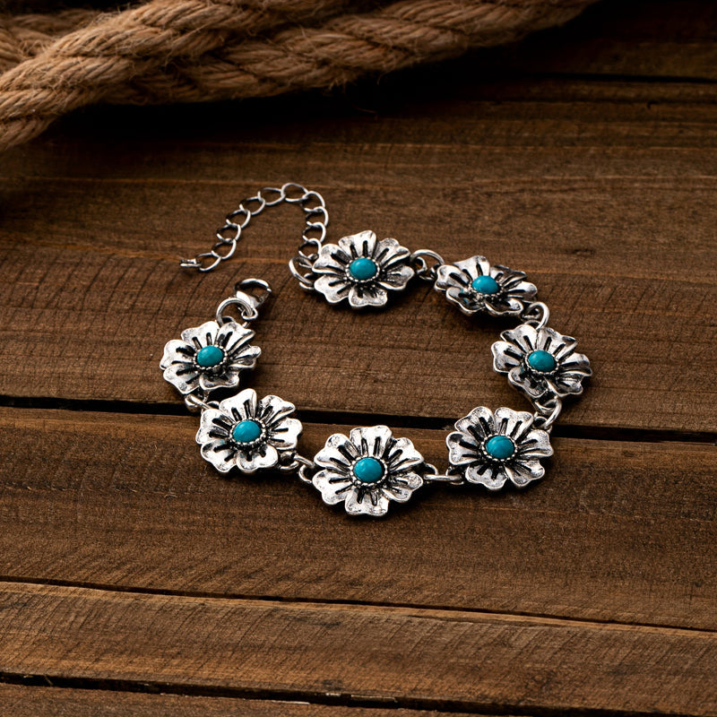 Vintage Blumen-Armband