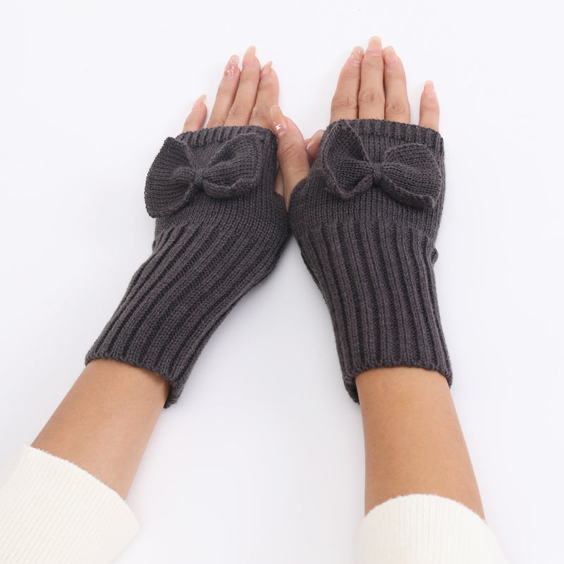 Einfarbige Warme Handschuhe