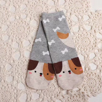 Socken Mit Cartoon-Hund