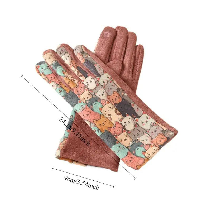 Cartoon Warme Handschuhe