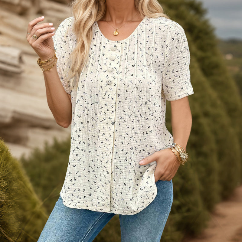 Elegante Lässige Bluse