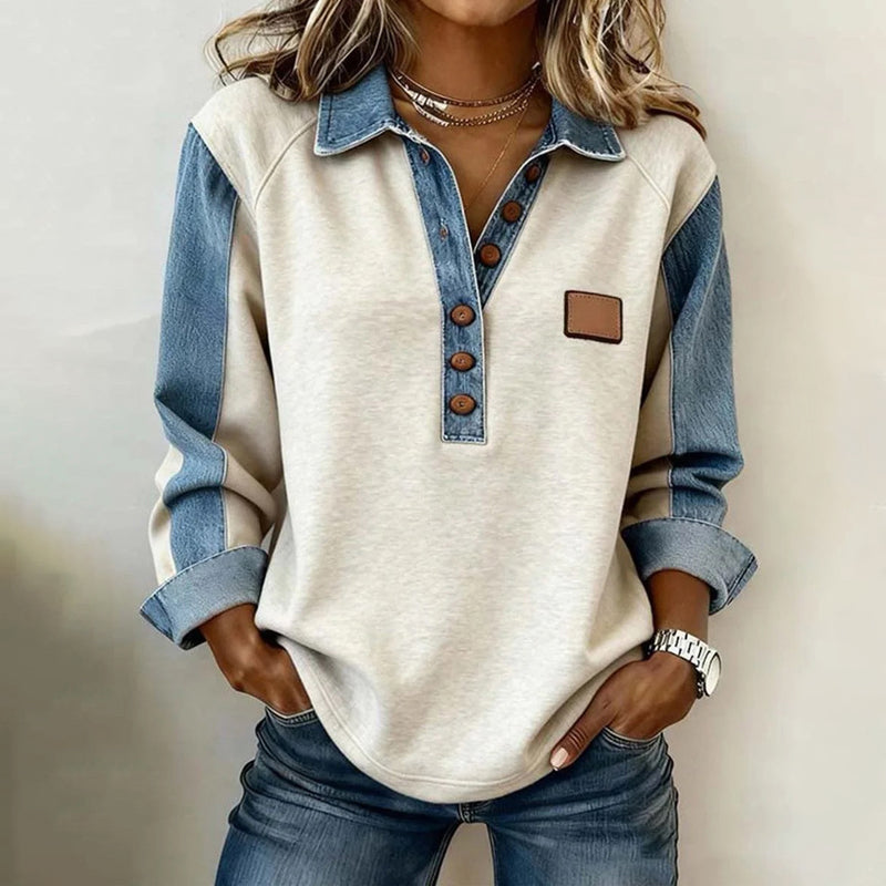 Lässiges Vintage-Sweatshirt