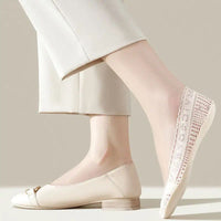 Atmungsaktive Spitzensocken