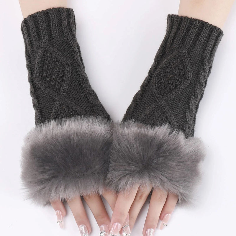 Warme Einfarbige Handschuhe