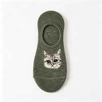 Lässige Socken Mit Katzenmuster