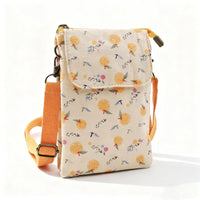 Vintage-Tasche Mit Blumenmuster