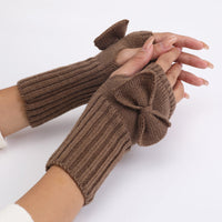 Einfarbige Warme Handschuhe