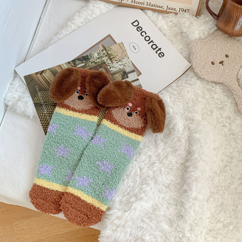 Warme Socken Mit Cartoon