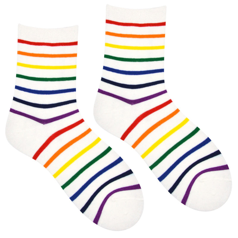 Bunte Gestreifte Socken