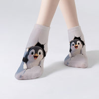 Lässige Socken Mit Animalprint