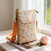 Vintage-Tasche Mit Blumenmuster