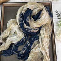 Vintage-Schal Mit Farbverlauf