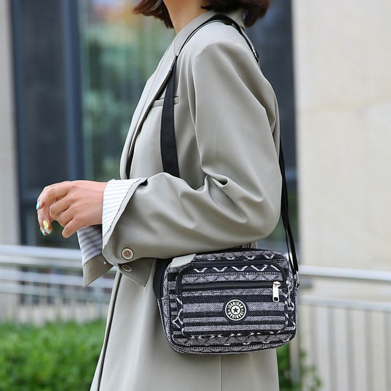 Vintage Gestreifte Tasche
