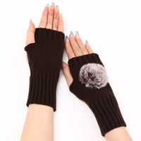 Einfarbig Warme Handschuhe