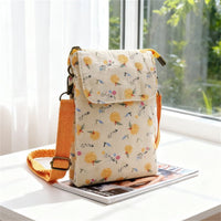 Vintage-Tasche Mit Blumenmuster