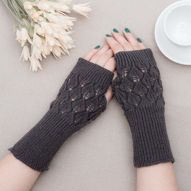 Einfarbig Warme Handschuhe