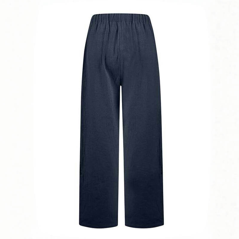 【Baumwolle Und Leinen】Bequeme Freizeithose