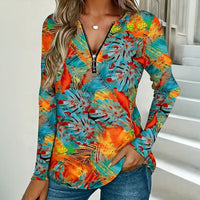 Vintage Lässige Bluse