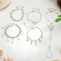 Vintage-Armbandset Im Bohème-Stil