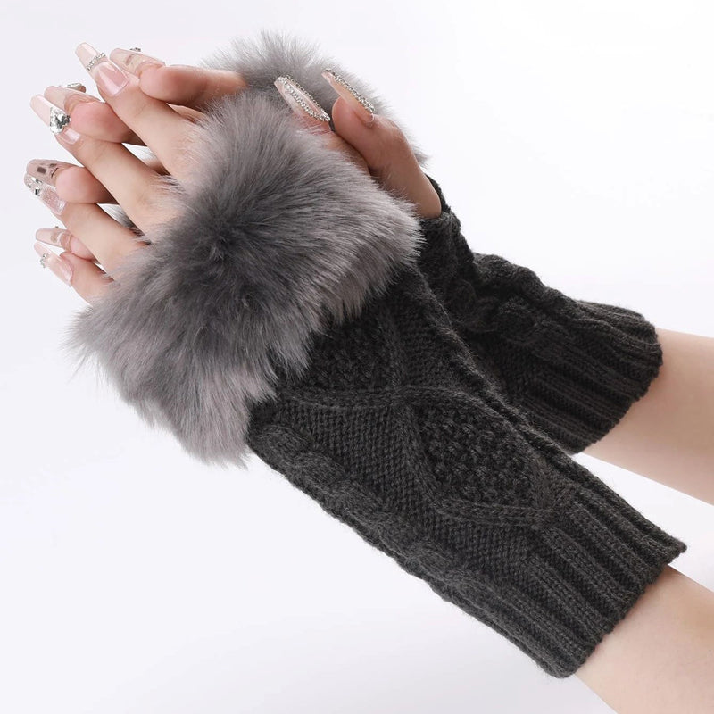 Warme Einfarbige Handschuhe