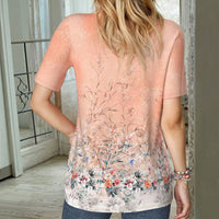 Elegante Bluse Mit Blumendruck