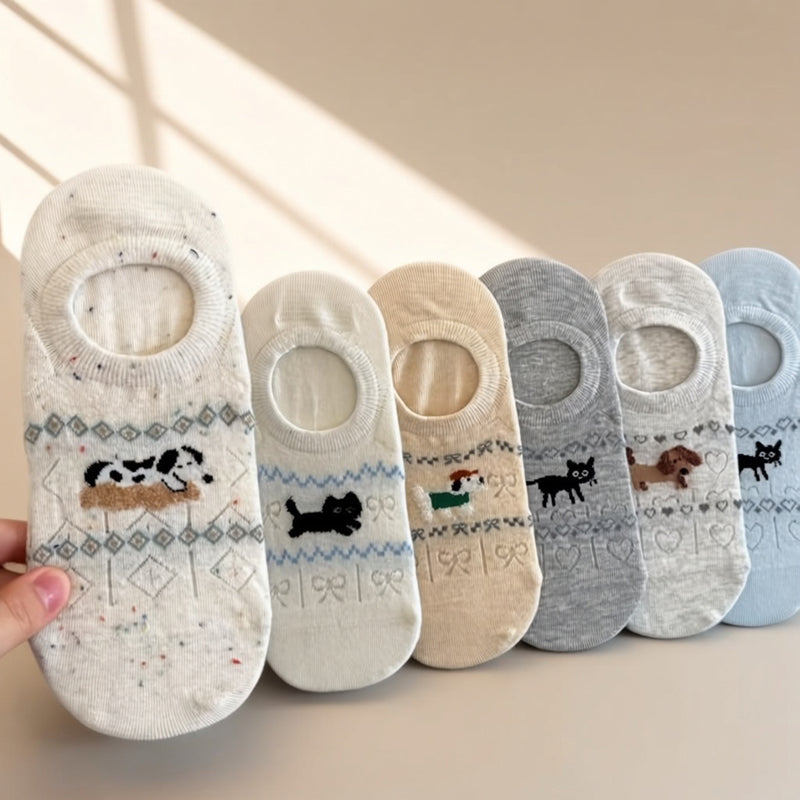 Socken Mit Cartoon-Tiermotiven