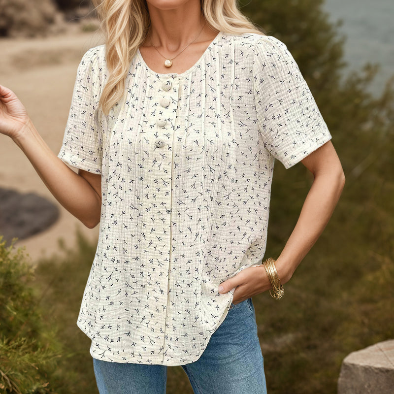 Elegante Lässige Bluse