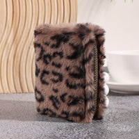 Vintage Münzgeldbörse Mit Leopardenmuster