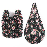 Vintage-Tasche Mit Blumenmuster