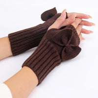 Einfarbige Warme Handschuhe