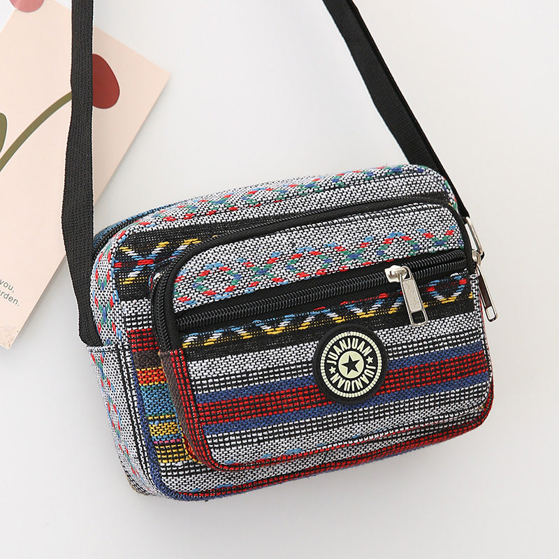 Vintage Gestreifte Tasche