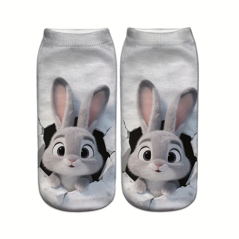 Lässige Socken Mit Animalprint