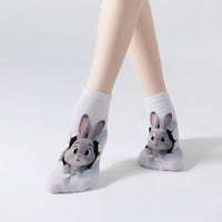 Lässige Socken Mit Animalprint