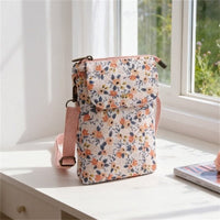 Vintage-Tasche Mit Blumenmuster