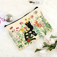 Lässige Tasche Mit Katzen-Print