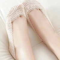 Atmungsaktive Spitzensocken