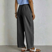 【Baumwolle Und Leinen】Bequeme Freizeithose
