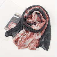 Vintage-Schal Mit Farbverlauf