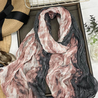 Vintage-Schal Mit Farbverlauf