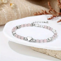 Bohemian Herz Perlenarmband