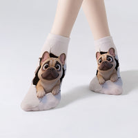 Lässige Socken Mit Animalprint