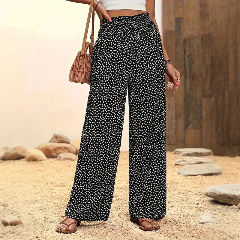 Lässige Polka-Dot-Hose