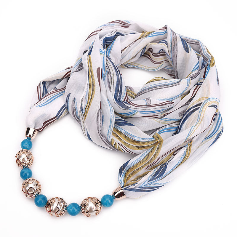 Eleganter Bedruckter Schal