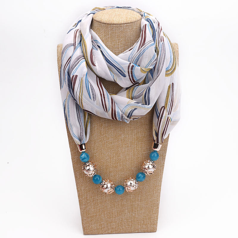 Eleganter Bedruckter Schal