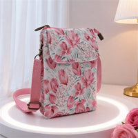 Vintage-Tasche Mit Blumenmuster