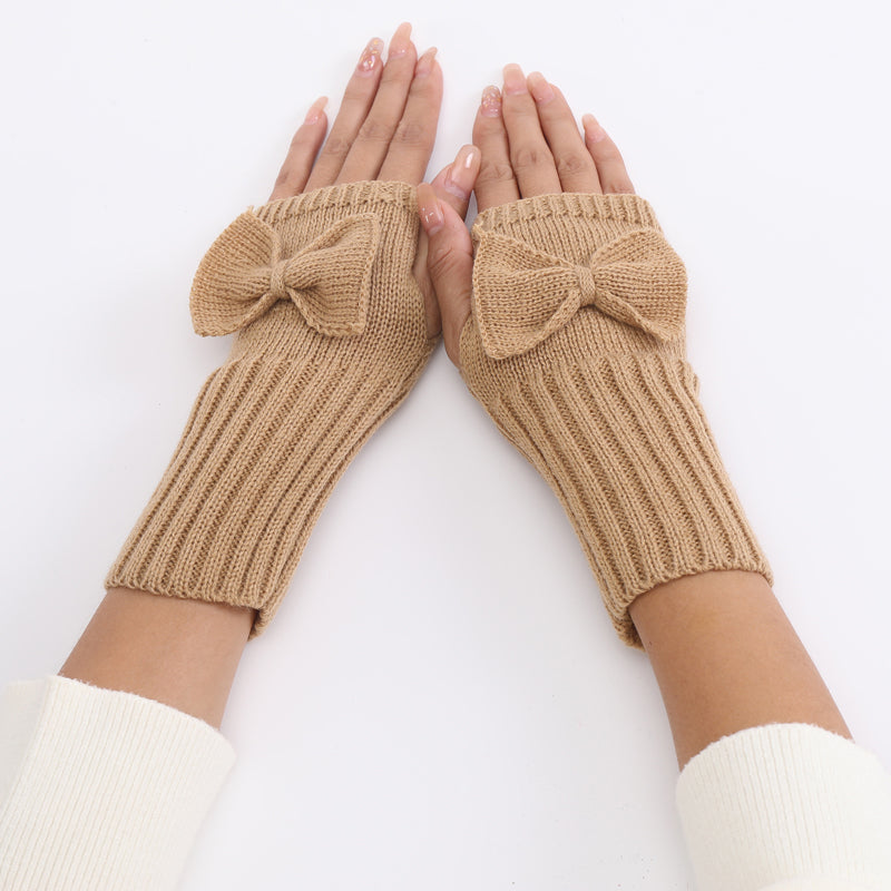 Einfarbige Warme Handschuhe