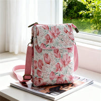 Vintage-Tasche Mit Blumenmuster