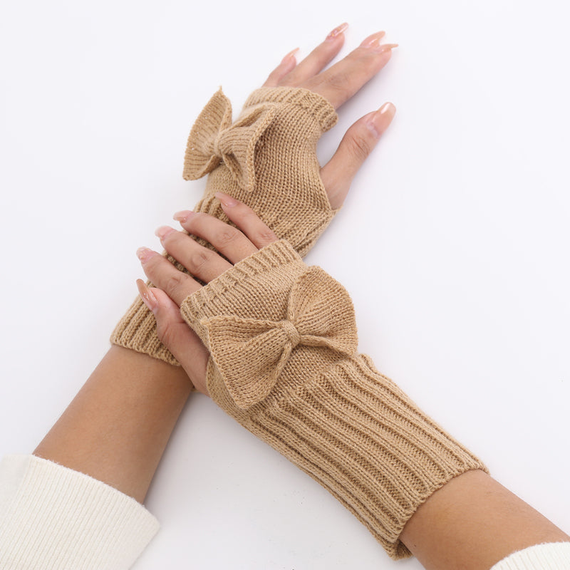 Einfarbige Warme Handschuhe